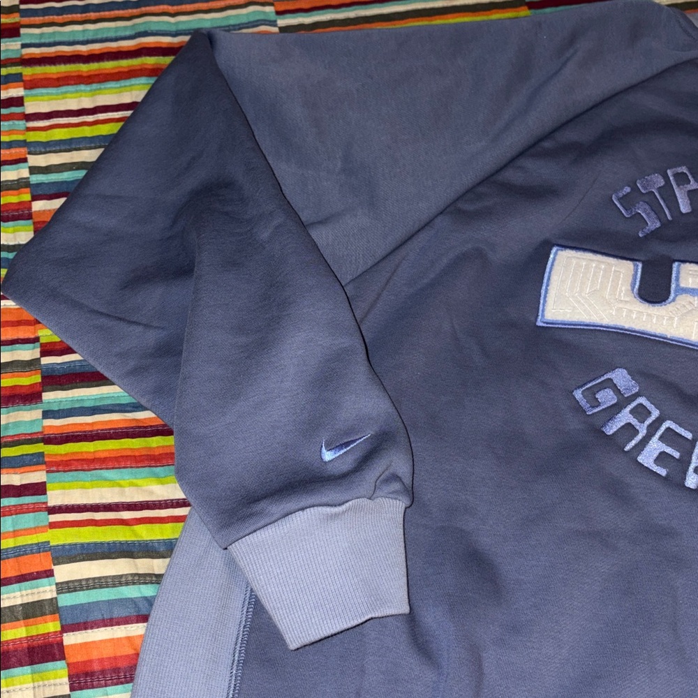 Nike LeBron button up jacket Men's Blue size large new tags - Picture 3 of 16